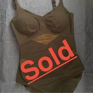 Honeylove  black shaper Bodysuit XL